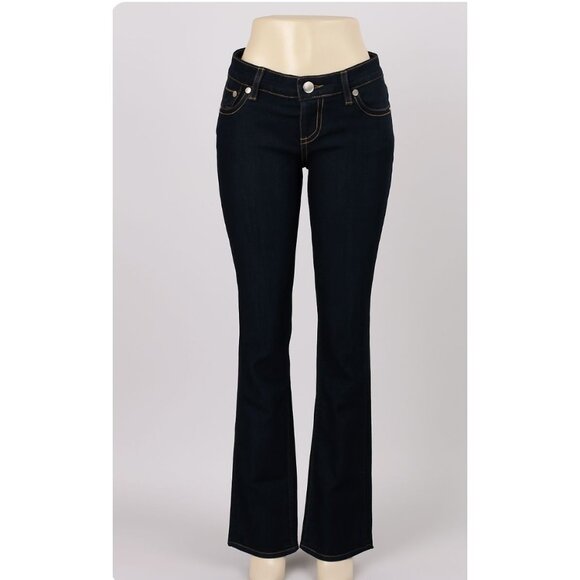 True Religion World Tour Jeans Low Rise Straight Leg - Size 30 - Picture 1 of 8